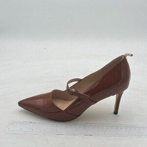 YDN Women's Low Kitten Heel Pumps - Pointed Toe Dress Shoes, Soft Suede Look, Office & Party - View #5